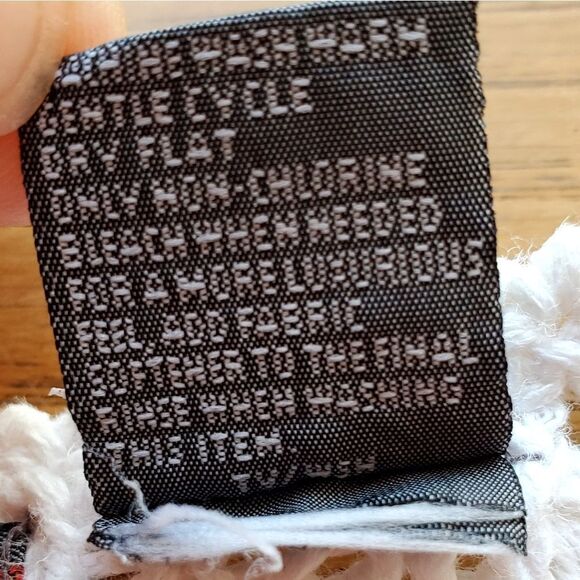 🔺️Vintage Yarn Works White Short Sleeve Sweater Large - Picture 8 of 9